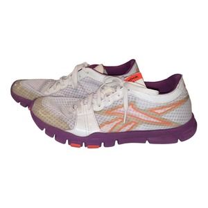 Reebok Women's Your Flex Trainette J90620 White Purple Running Shoes Size 9